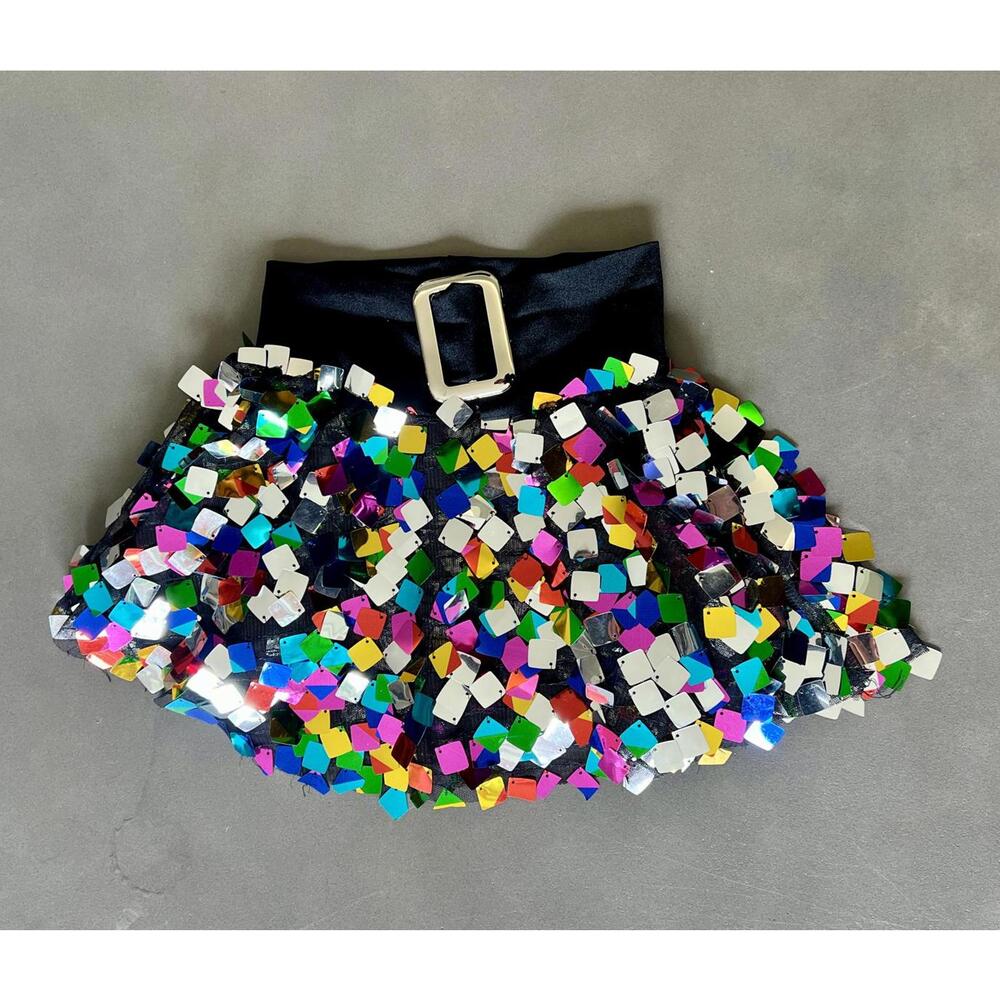 Dansco Dance Costume Mini Skirt Sz Small SC